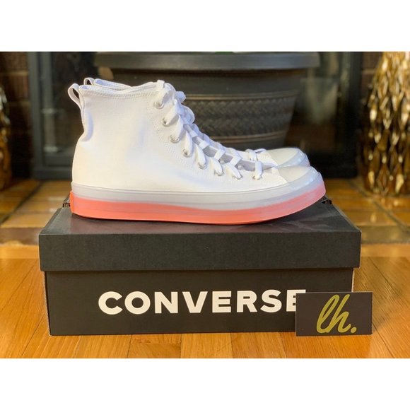 Size 11 Converse Chuck Taylor All Star CX Hi "White Mango" - Picture 3 of 5
